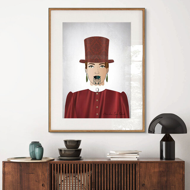 Māori Wall Art NZ | Art Prints by Willa Black Prints Auckland