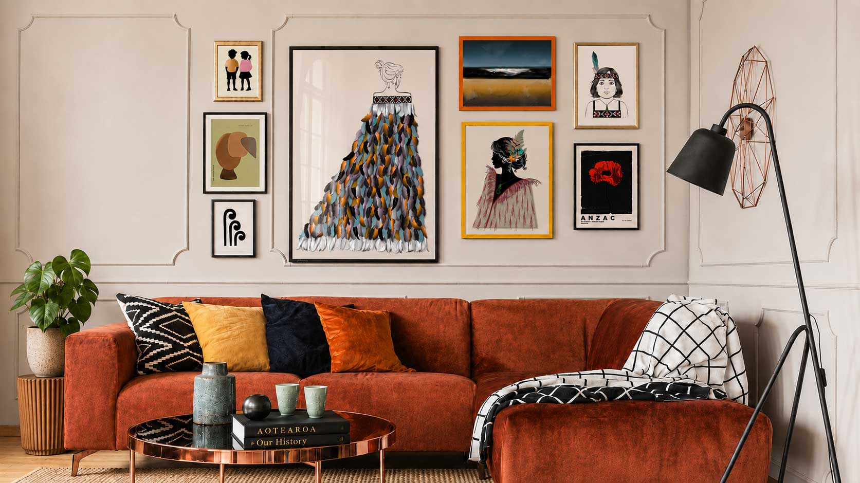 Authentic contemporary Maori art prints by Willa Black Prints NZ - meaningful artwork rooted in story, whakapapa and cultural connection