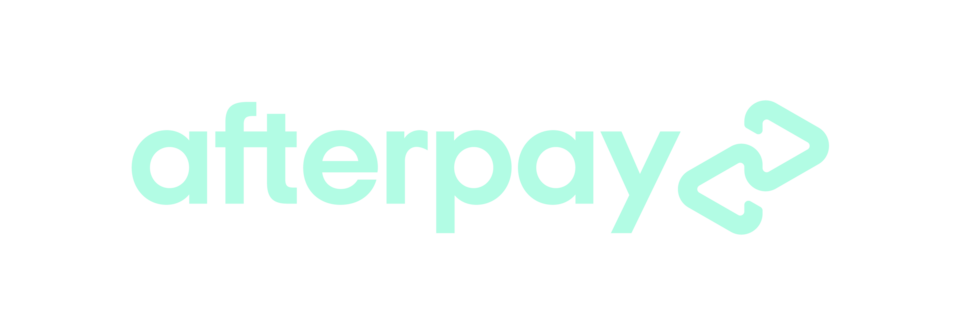 Buy now pay later with Afterpay at Willa Black Prints Afterpay logo
