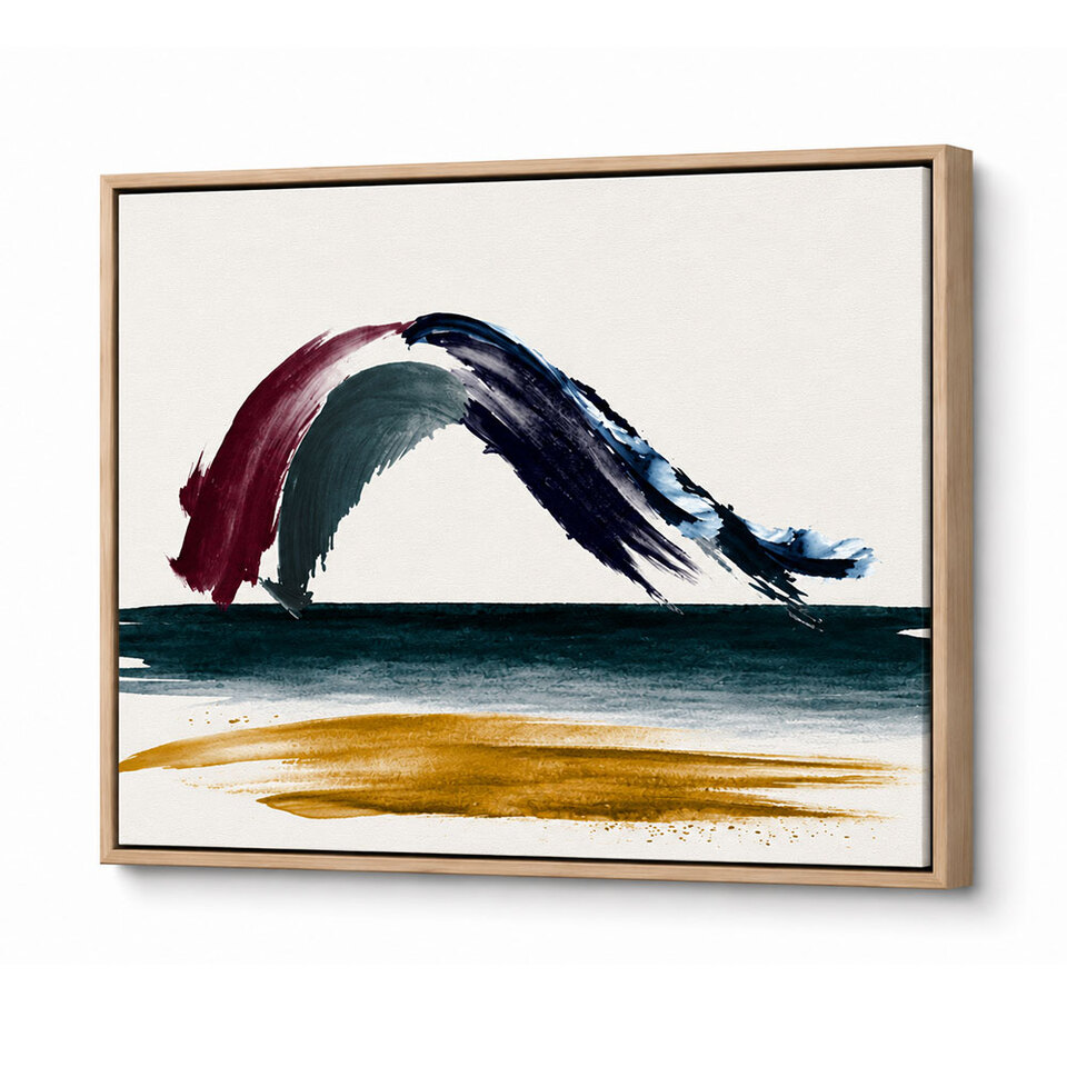 Link to canvas frame option by willa black prints