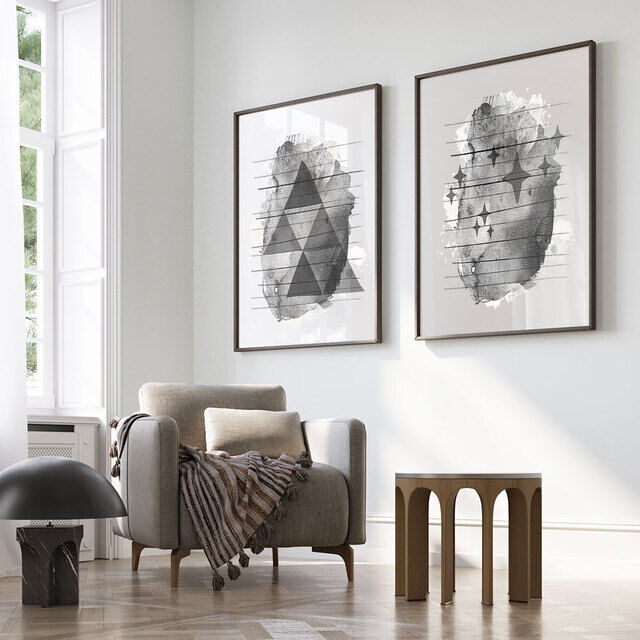 Te Ao Pango Collection | Māori Black & White Wall Art Prints | Willa Black Prints