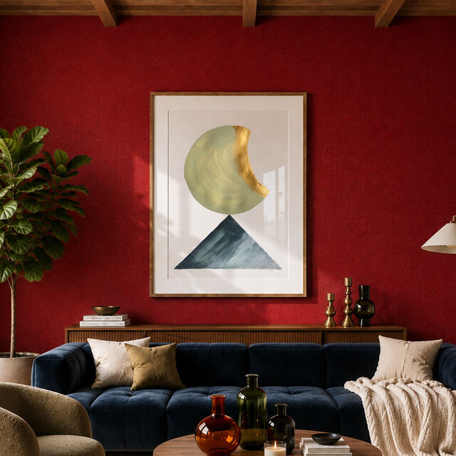Abstract Māori Art Print - Ea - Balance Despite Loss