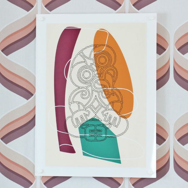 Retro Art Prints NZ | Contemporary Māori & Bold NZ Wall Art | Willa Black Prints