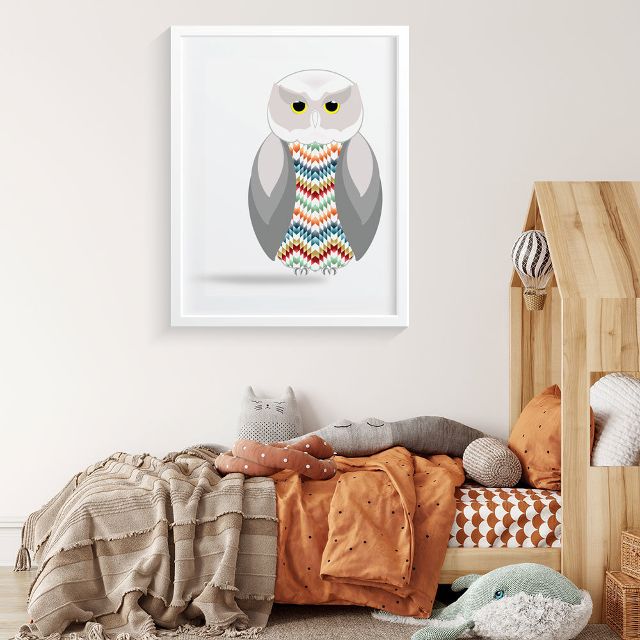 Art Print - Morepork Owl