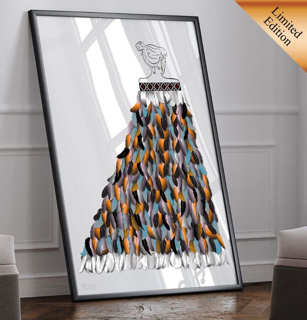 Te Kahu - Limited Edition Māori Art Print NZ | Large Wall Art