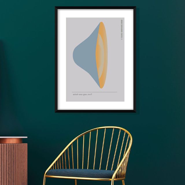 Parallel Forms – Modern Abstract Art Print