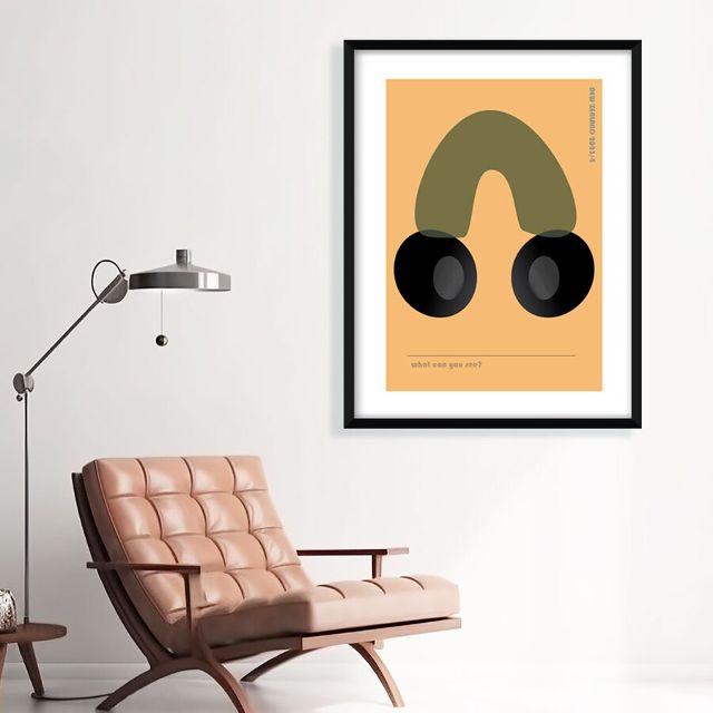 Fragmented Harmony – Modern Abstract Art Print
